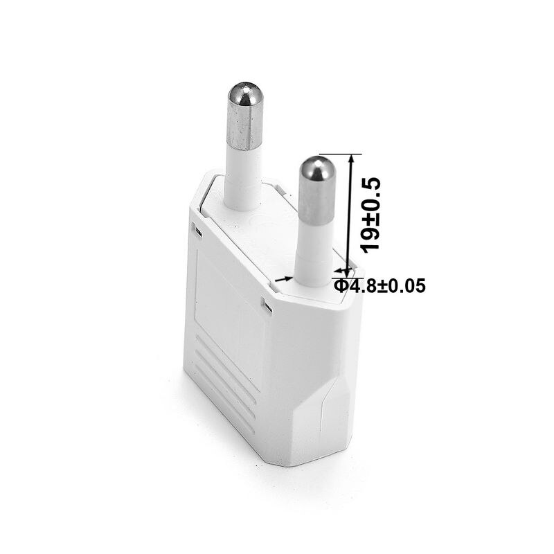 Eu Plug Adapter Travel Adapter Cn Ons Eu Kr Brazilië Israël Zwart/Wit Power Adapter Stekker Converter sockets Outlet