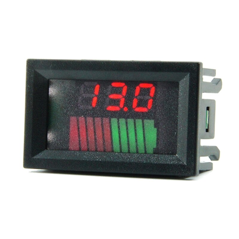 Indicateur de niveau de Charge de batterie au plomb, testeur de capacité de batterie, voltmètre 12V 24V 36V 48V 72V