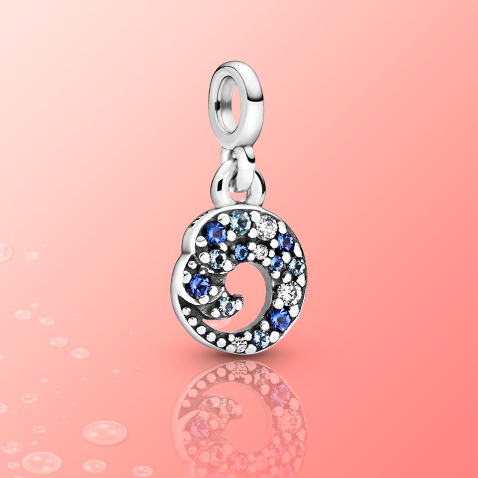 925 Sterling Silver summer Pendant charm Fit FOR Original Silver Bracelet & necklace Jewelry