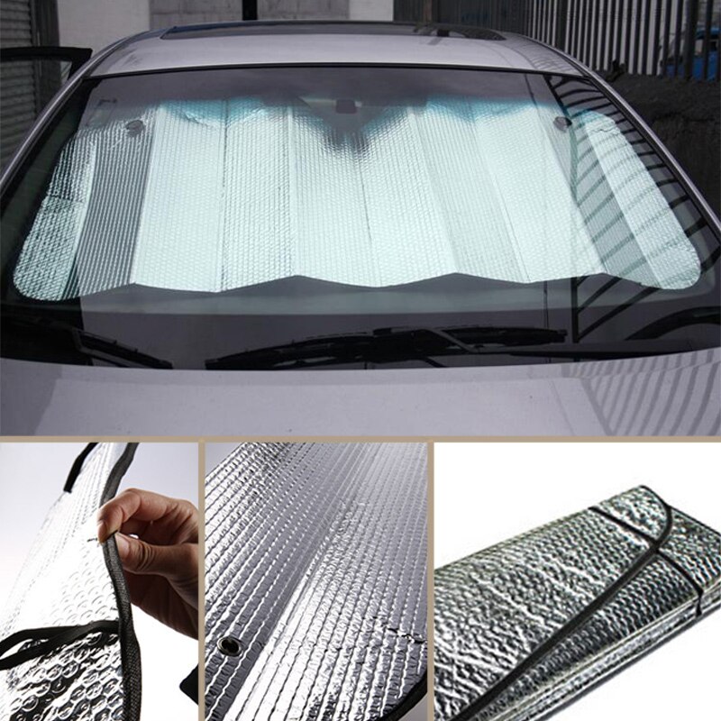 Parasol Universal de aluminio reflectante para coche, parasol de parabrisas delantero, parasol para parabrisas protección UV