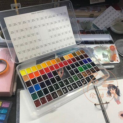 Rembrandt Kunstenaar Aquarel Sub-Verpakt 24 / 48 /80 Kleuren Blauw Rood Groen