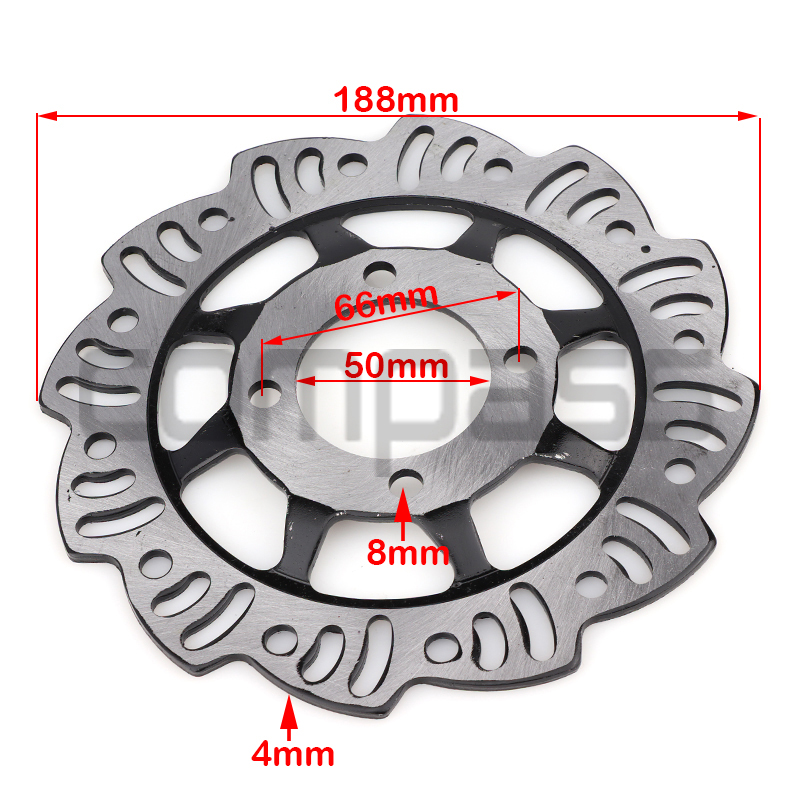 1Set Motorrad Vorne Scheibenbremse Kit Hydraulische Bremssystem für 110cc 125cc 140cc BBR TTR Pit Bike Motocross Roller pitbike