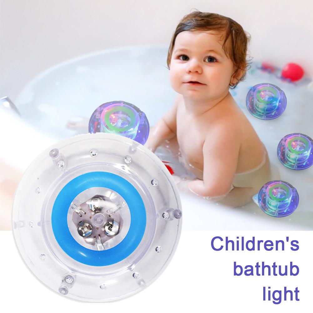 freundlicher Badewanne Licht Wasserdichte LED-Licht Spielzeug Bunte Schwimm Licht Spielzeug Für Babys Kleinkinder