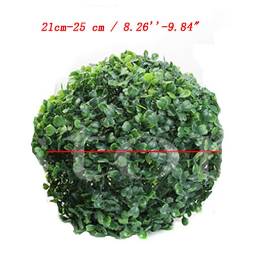 Künstliche Pflanze Ball Baum Buchsbaum Hochzeit Veranstaltung Startseite Außen Dekoration: 25 CM