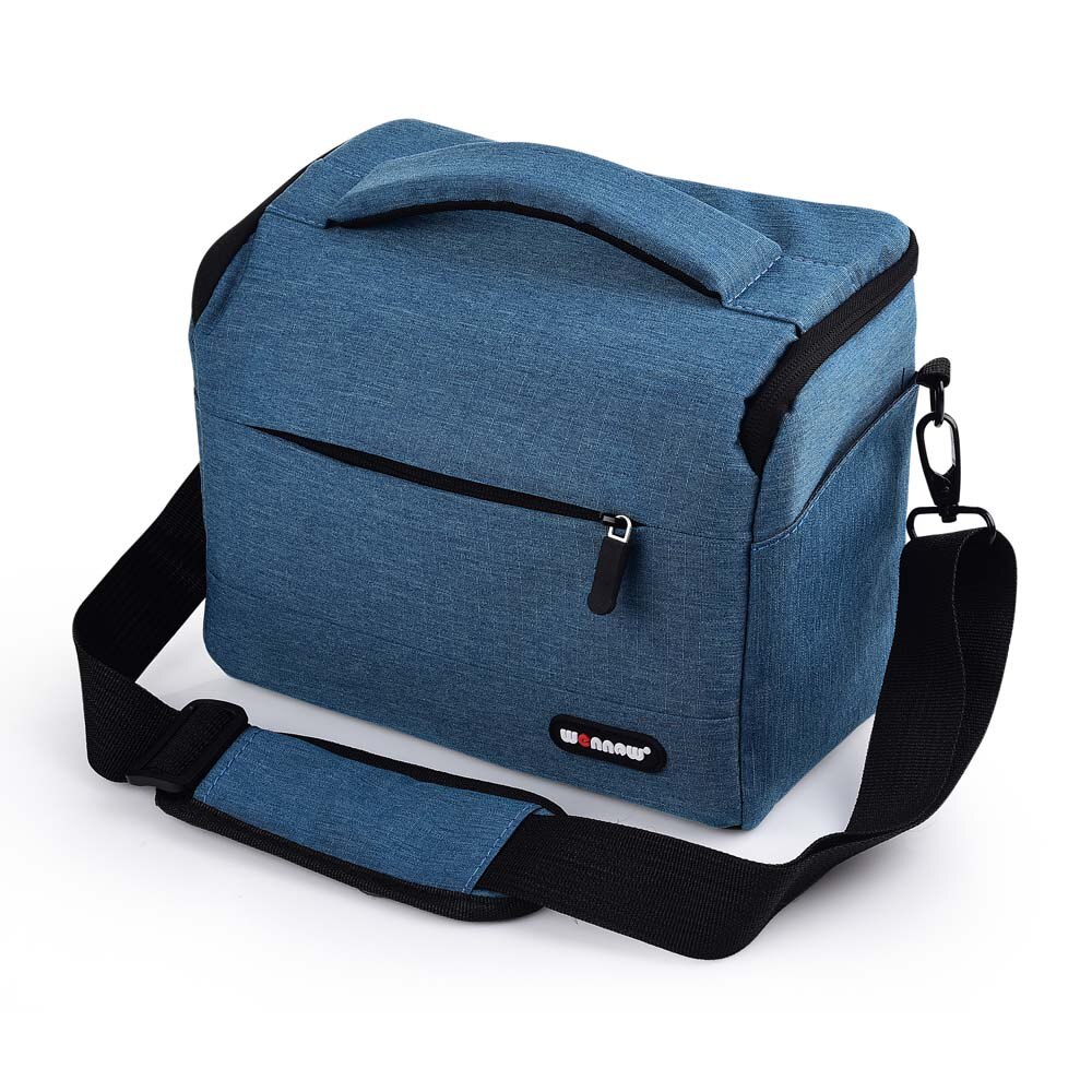 Wennew-funda para cámara Canon EOS Rebel SL2 SL1 T100 T7i T7 T6 T6i T6s T5i T5 T4i T3i T3 T2i T1i XTi XSi 650D 600D 550D: Blue
