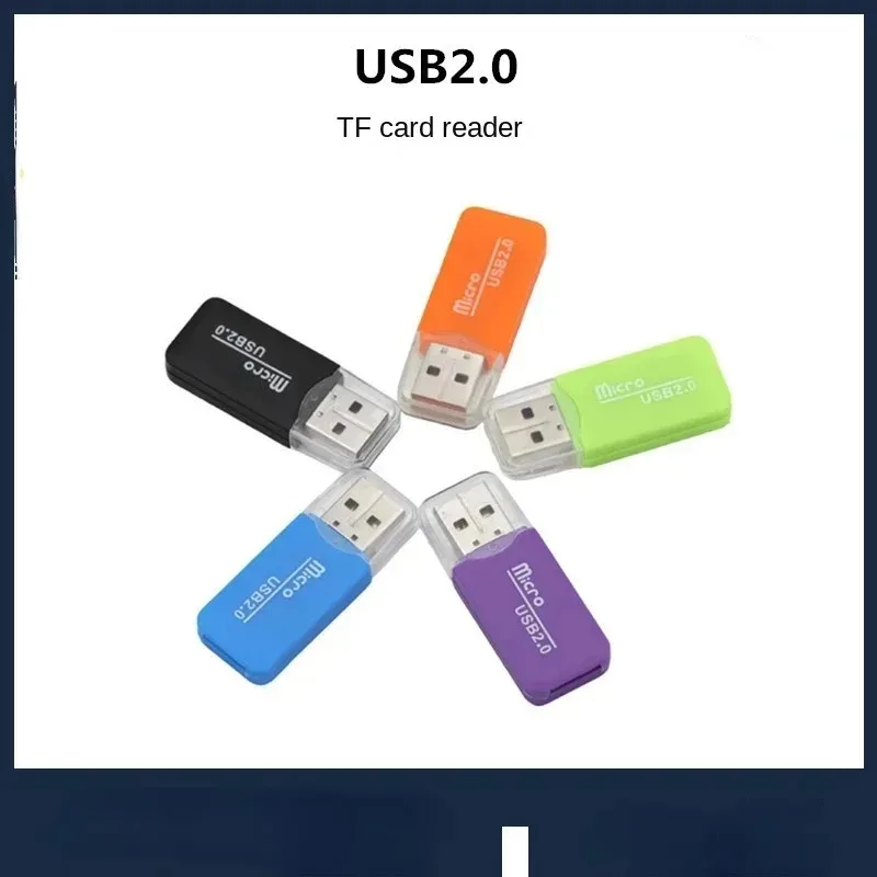 For Windows USB Memory Card Classic Adapter Mini-BG1 Mini Micro SD TF T-Flash Memory Card USB2.0 Card Reader Adapter Adapter