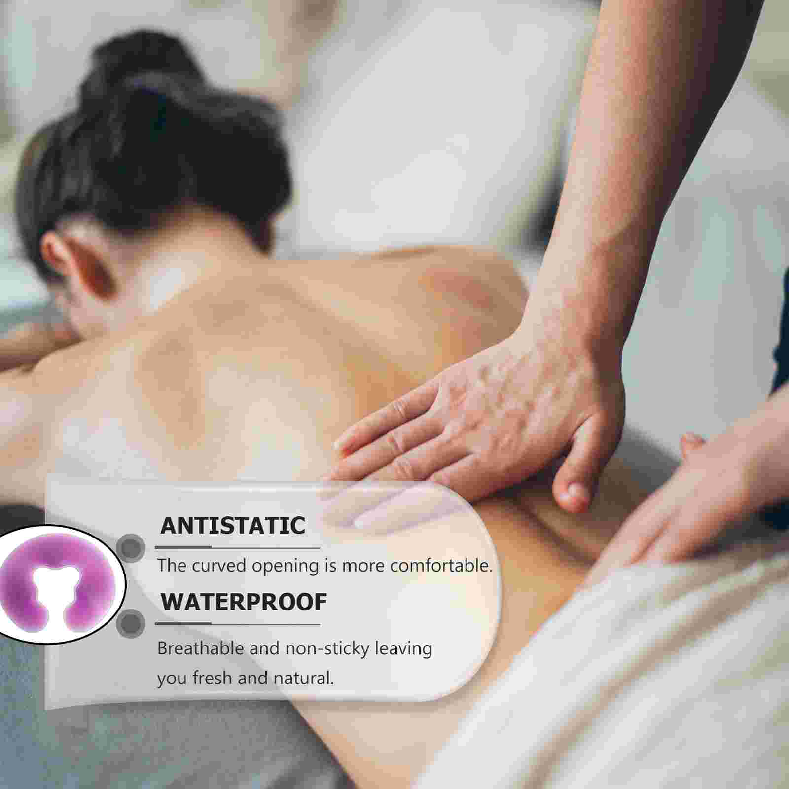 Siliconen Gezicht Down Kussen Gezicht Spa Kussen Body Relax Salon Kussen Pad