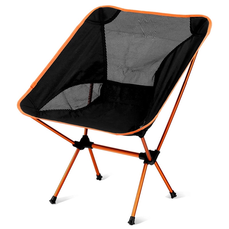 Outdoor Moon Chair 7075 Light Aluminum Camping Fishing Chair BBQ Folding Chair Beach Director Chair