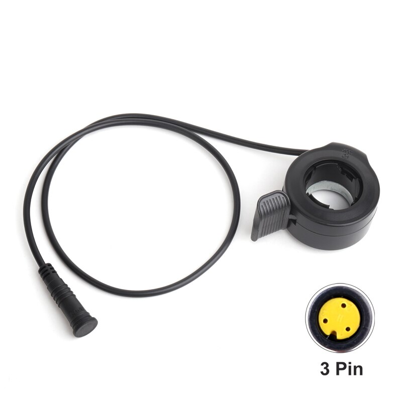 E-bike Cable For Bafang/8FUN Motor Kits Gear Sensor USB Programming Hydraulic Brake Sensor Display 5PIN Brake 3pin 1T4 1T2: Thubm Throttle
