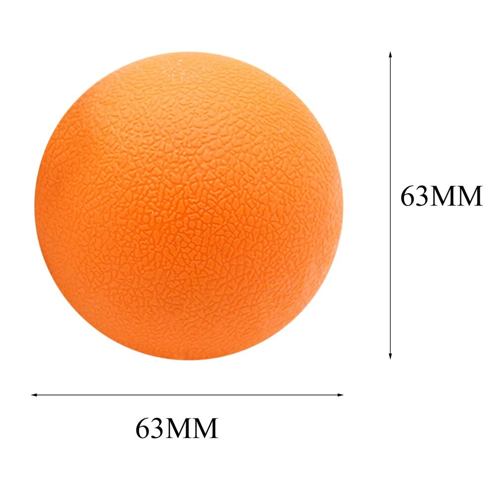 Bola de Fascia de TPE, Bola de Lacrosse para relajación muscular, ejercicio deportivo, Fitness, Yoga, cacahuete, Bola de masaje, Punto disparador, alivio del dolor de estrés