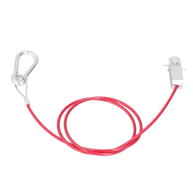 Trailers Break Cable Stainless Steel Breakaway Safety Rope PVC Coated 3.3ft for Cars