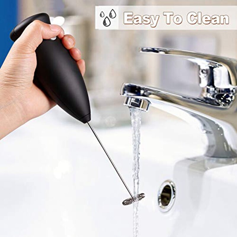 Mini Handheld Electric Coffee Mixer Frother Automatic Milk Beverage Foamer Cream Whisk Cooking Stirrer Matcha Egg Beater