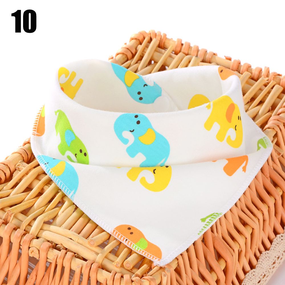 Baby Lätzchen Wasserdicht Dreieck Baumwolle Cartoon Kind Baberos Bandana Lätzchen Neugeborenen Slabber Saugfähigen Tuch Spucktuch: 10