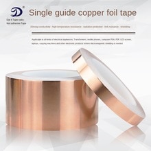 Single-Sided Conductive Copper Foil Tape Shielding Heat Resist Tape Anti-static SingleConductive Copper Foil Repair AdhesiveTape