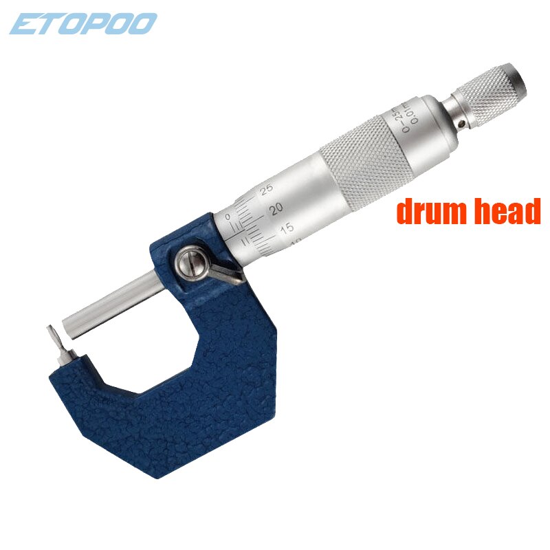 Tube Micrometers 0-25mm/0.01mm Gauge Micrometer For Measuring Thicknes Of Pipes And Tubes Vernier Caliper Measuring Tools
