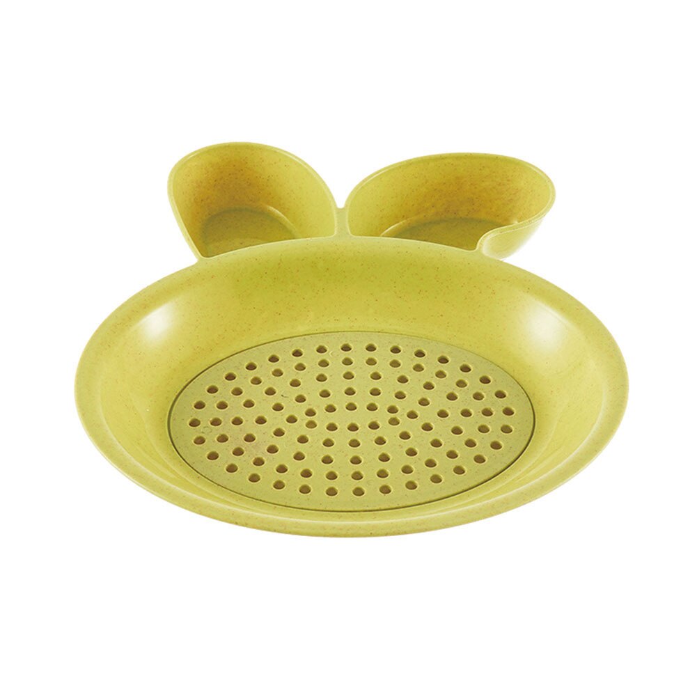 2 kpl kaksikerroksinen nyytien valutuslautanen dippilautanen tarjoilukulho: Vihreä