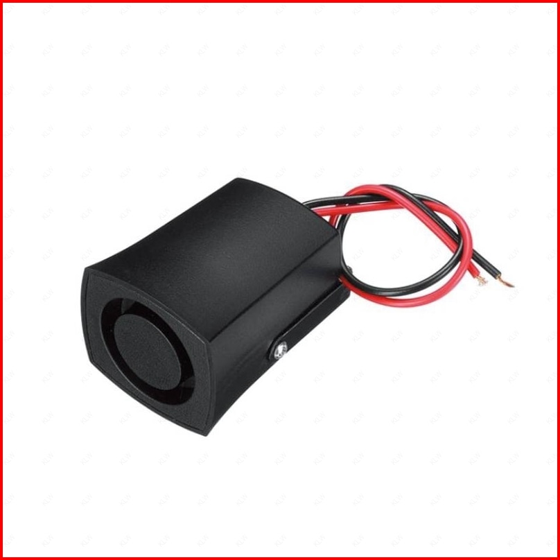 12V / 24V 120dB Beep Beep BiBi Mini Siren House Alarm Siren DC Small Car Horn Home Speaker System Reverse Backup Buzzer BB Truck