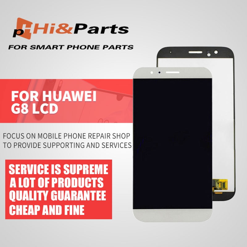Display LCD For HUAWEI G8 LCD Touch Screen No Frame Replacement For HUAWEI G8 Screen Display GX8 RIO-L02 RIO-L01 LCD