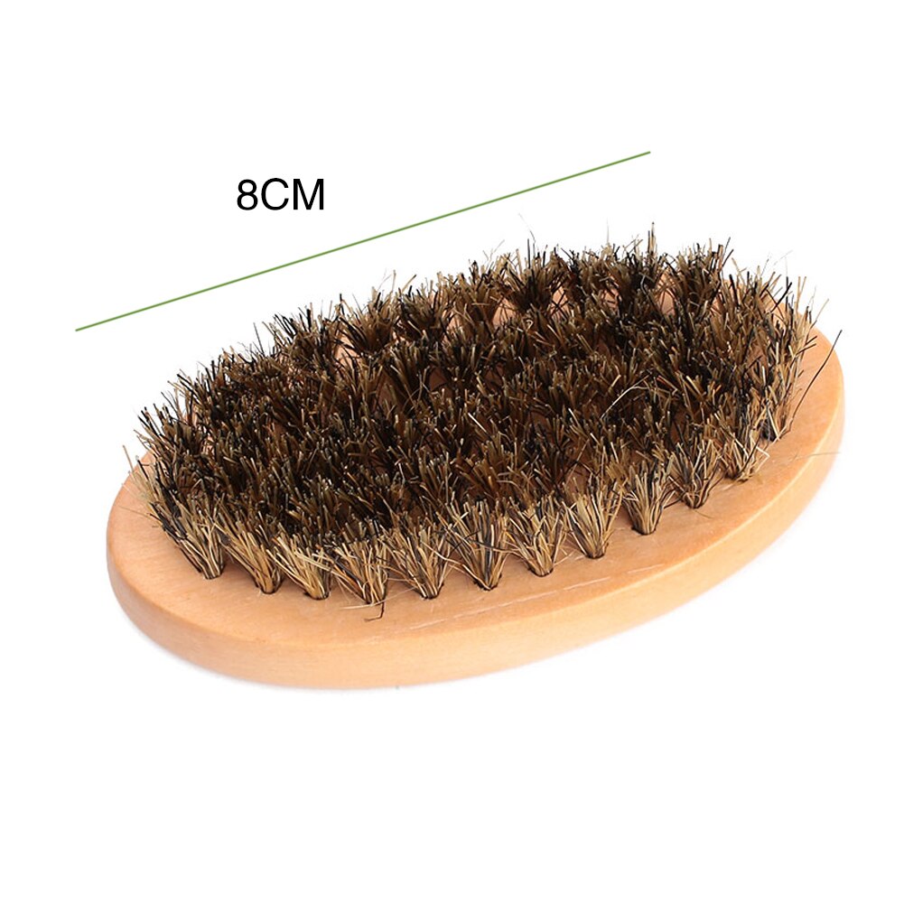 Natuurlijke Borstel Zwijnen Hout Baard Borstel Make-Up Baard Borstel