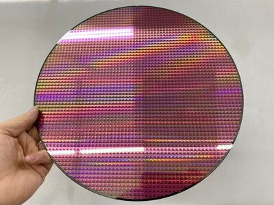 1pcs Research Silicon Chip/Wafer CMOS Image Sensor Chip Wafer Silicon Wafer Monocrystallin 12 inch IC Chip Lithography: Model 4