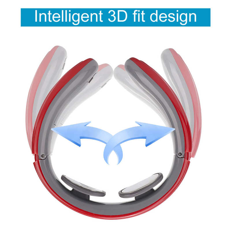 Electric Neck Shoulder Massager Low Frequency Magnetic Therapy Pulse Pain Relief Relaxation Vertebra Physiotherapy Instrument