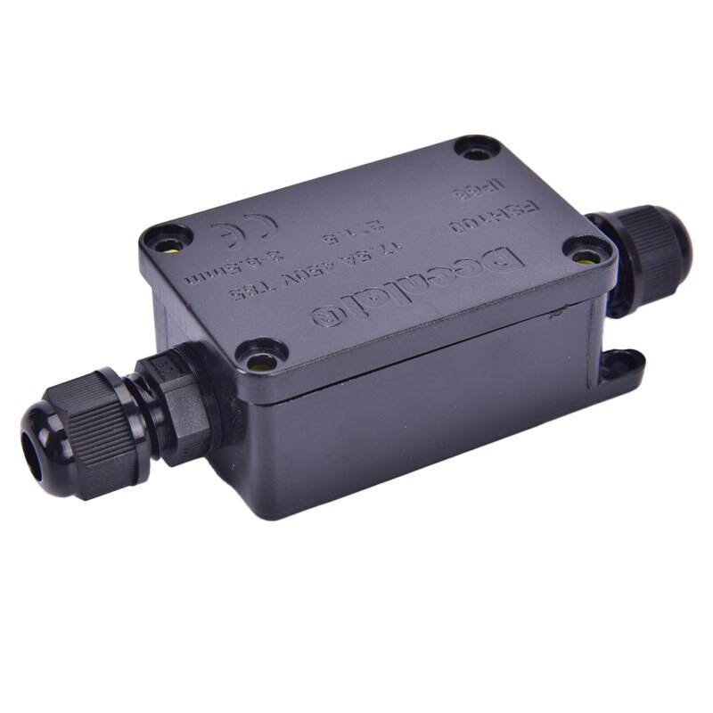 Junction Box IP66 Waterdicht Uv Zonneplek Outdoor Meerdere Manieren Plastic Aansluitkastje Case Kabel Draad Connector Beschermen