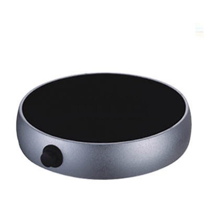Mini placas calientes eléctricas de 220V, Base de termostato para taza de calefacción, tetera de vidrio, calentador de agua, almohadilla de preservación del calor de leche