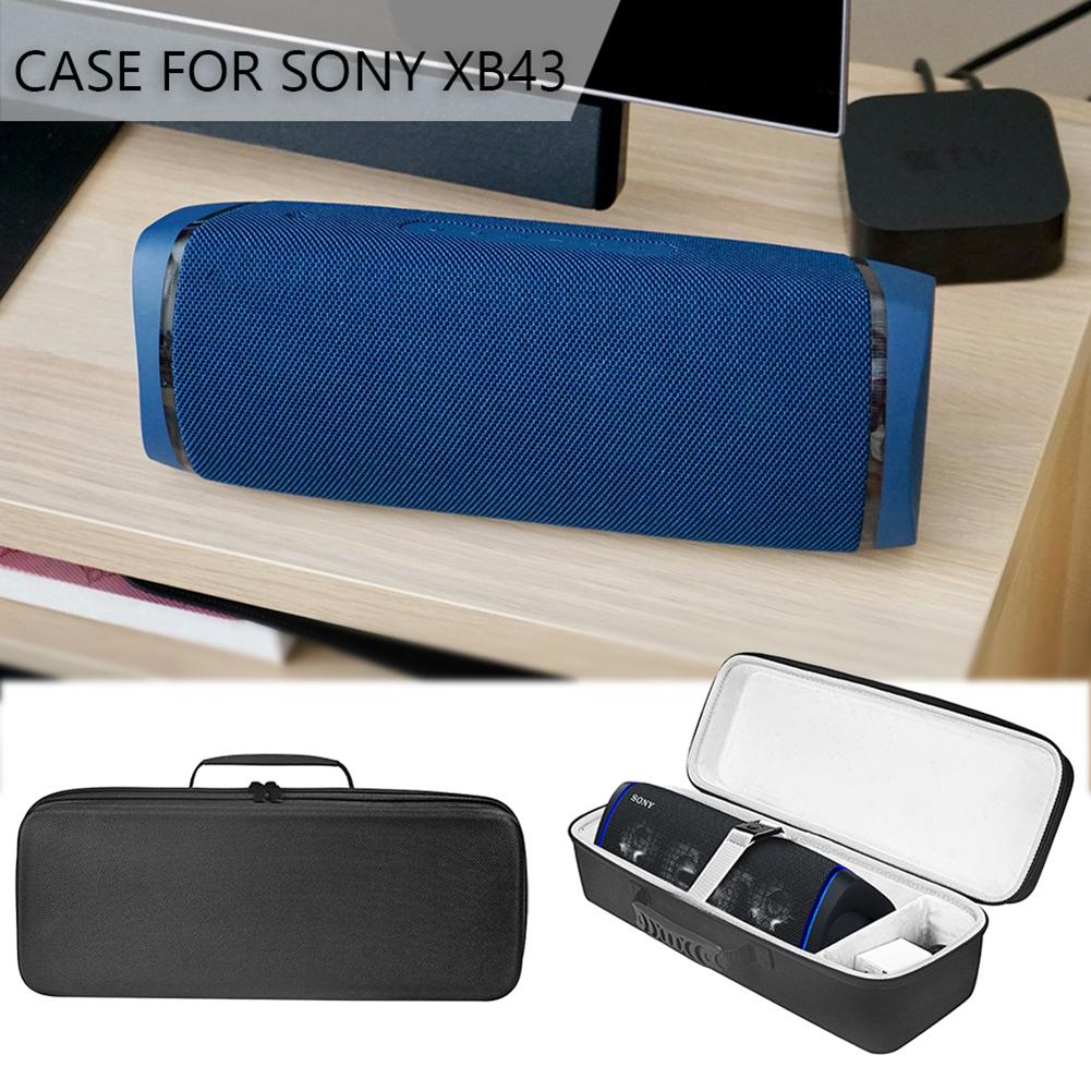 Estuche para CD, bolsa de almacenamiento portátil, antiarañazos, a prueba de golpes, semiimpermeable y a prueba de polvo, para SONY XB43