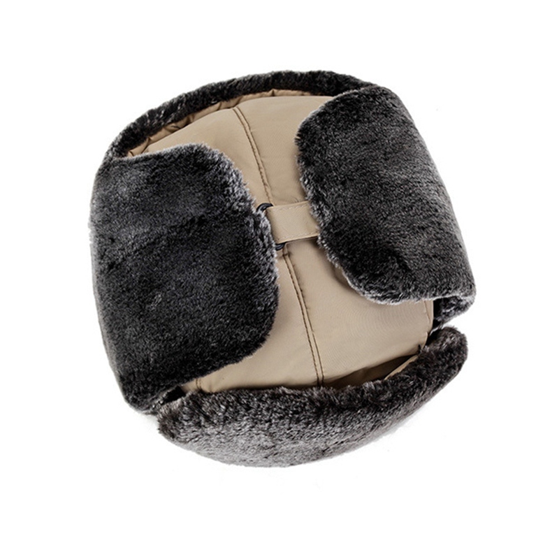 Men Winter Aviator Bomber Hat Trooper Ear Flap Snow Ski Elmer Fudd Mask Hood Cap