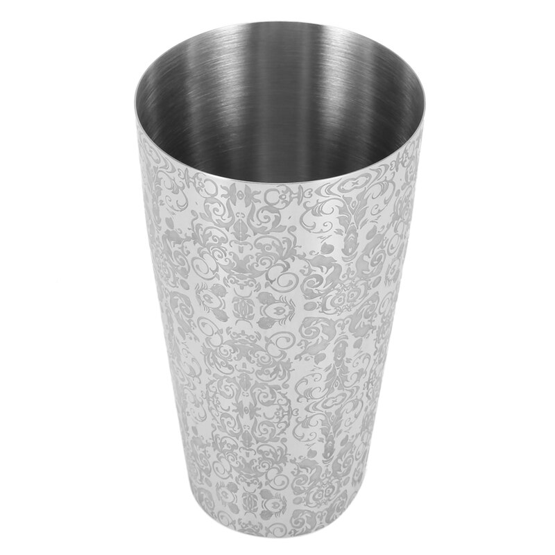 Cocktail Shaker Boston Shaker 304 Stainless Steel Barra De Ferramentas Engraving Boston Cocktail Shaker Tin Set