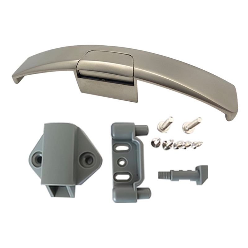 Camperslot Keyless Lock Drukknopslot Camperkast Slothandvat: Rood