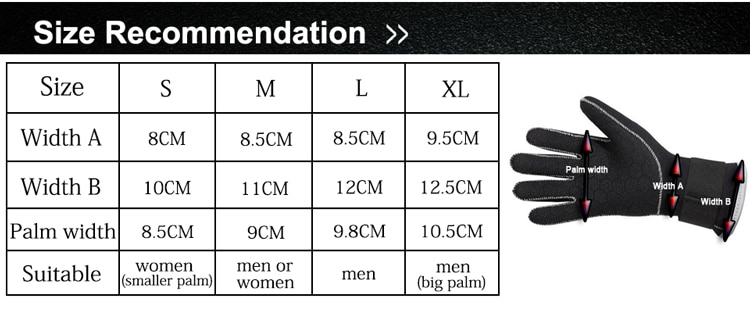 Dive &amp; Sail 3Mm Neopreen Duiken Handschoenen Met Magische Gesp Riem Voor Duiken,, snorkelen Vissen Water Sport Handschoenen