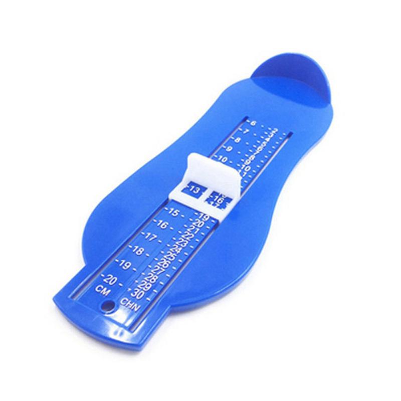 Baby Kind Voet Maatregel Props Baby Voeten Maatregel Gauge Kid Schoenen Maat Meten Ruler Tool Peuter Schoenen Fittings: Blue