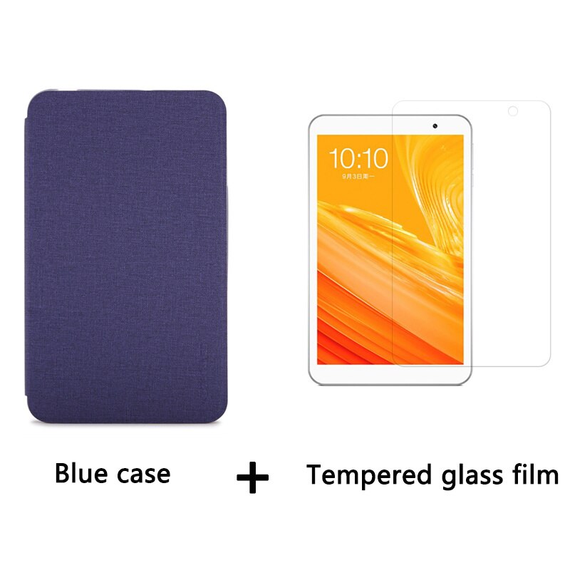 Nowe etui do tabletu Teclast P80X obudowa z podstawką jesień obudowa ochronna dla teclast P80H 2019 8.0 cal pokrowiec ochronny na Tablet + prezent: QCK-Blue-Glass Film