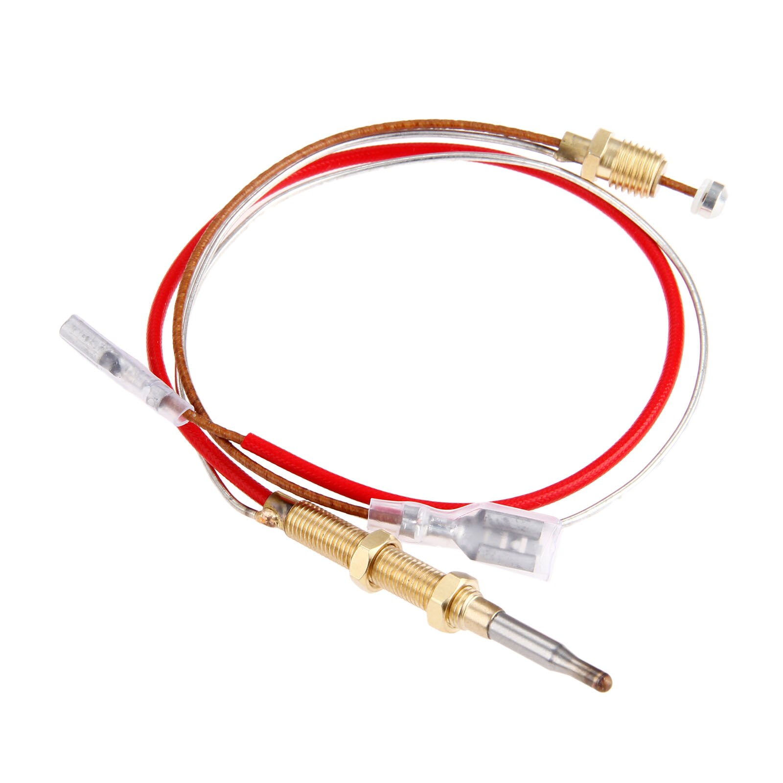 16" Replacement Thermocouple for Gas Furnace Boiler and Water Heater Heater Thermocouple Assembly with M6*0.75 Thread On Head