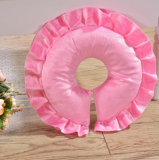 Oreiller de Salon de beauté en forme de U, amovible et lavable, pour le visage et le Massage du corps, F8039: 8