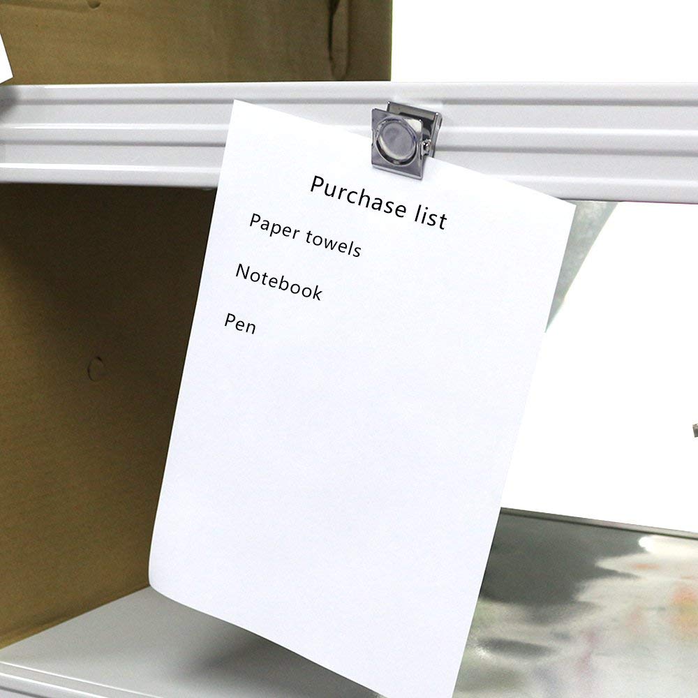 Magnetische clips ,12 stuks vierkante koelkastmagneten, koelkastmagneten, koelkastmagneten, kantoormagneten, fotomagneten