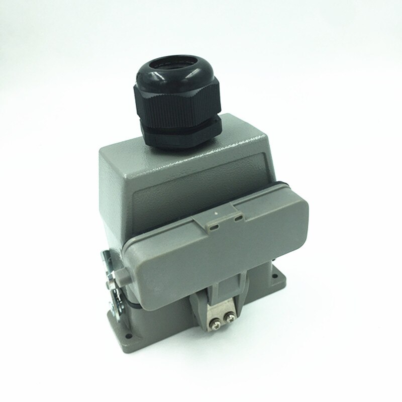 Heavy-duty Connector 16-pin Waterproof Rectangular Aviation Plug Socket Small 16-pin HDC-HA-016-1 Concealed