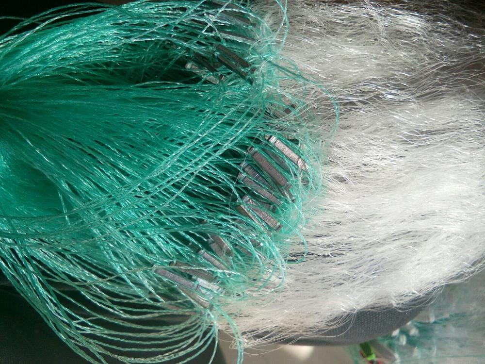 Length 35M x1.5M Fishing Net Fishing Gear Fish Trammel Gill Net Mono Multinylon 30mm