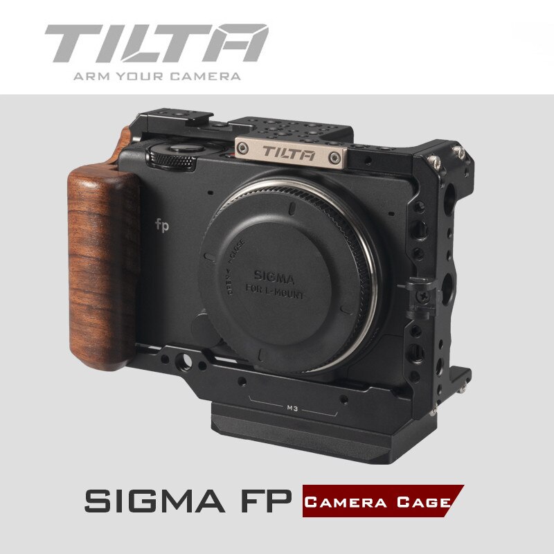 Tilta Sigma Cage de caméra pour Sigma FP SINMA FP accessoire de caméra dslr plate-forme poignée supérieure plaque de base poignée en bois