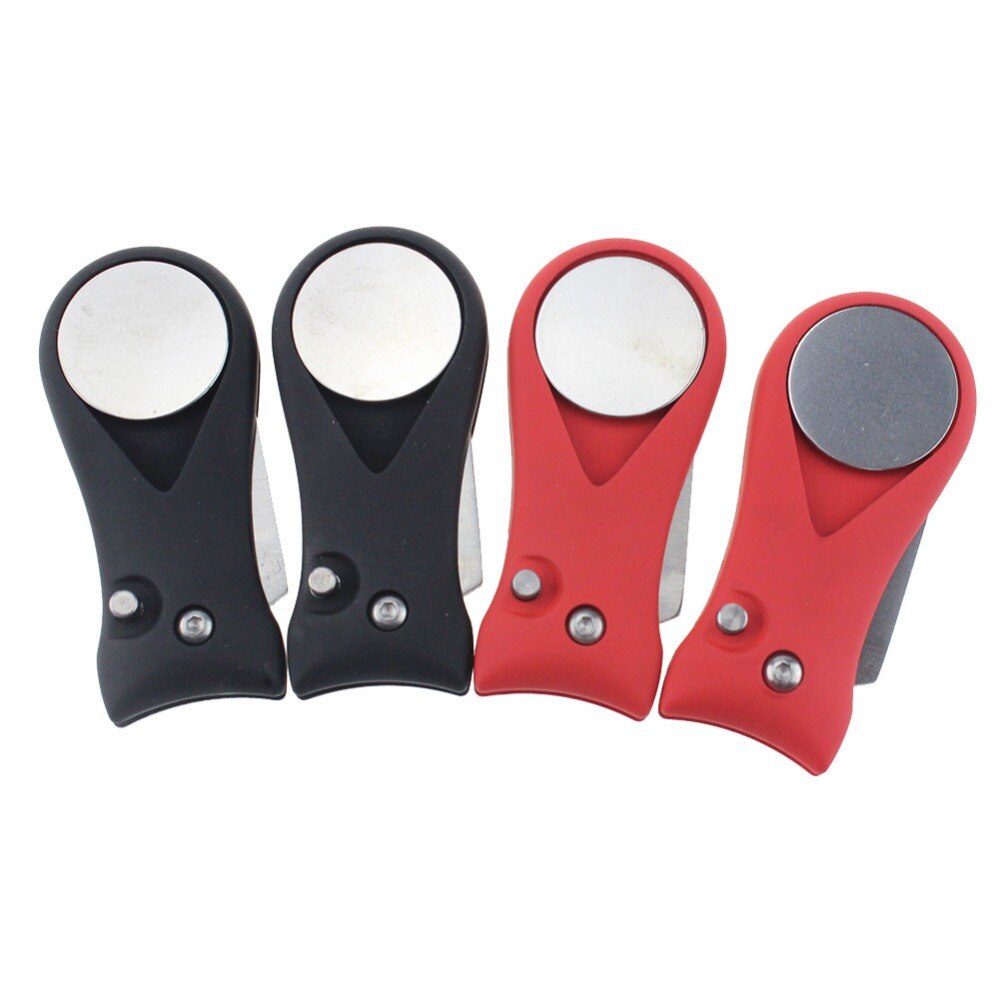 CRESTGOLF golf narzędzia robić naprawy przenośny znak poziom divot naprawa narzędzie robić przełączania golf BallMarker zestaw robić gry w golfa