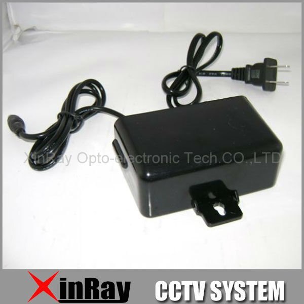 DC 12V 2A Power Supply Adapter For CCTV Camera,European Wall Hanging Waterproof Outdoor Power Adapter XR-PA1.