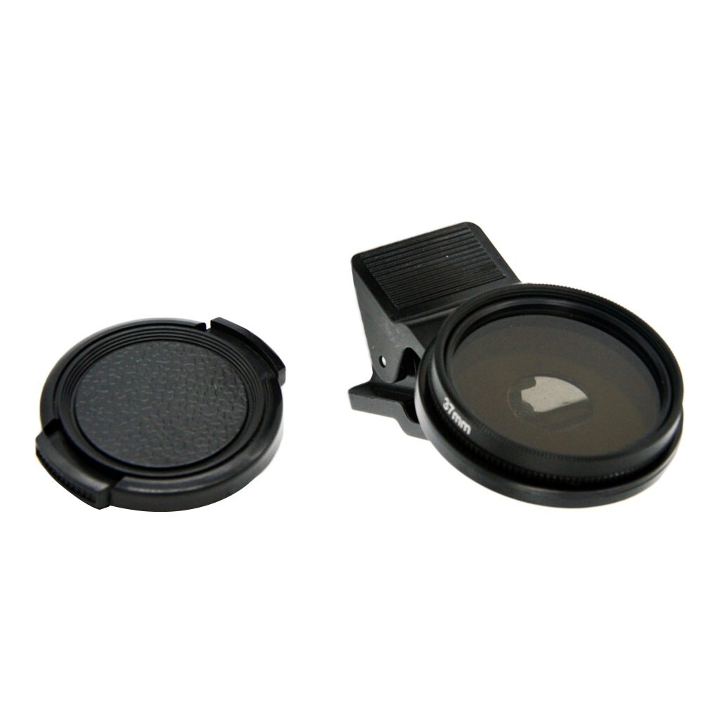 Kit de lentille de filtre polarisant circulaire d'appareil-photo de 37MM pour l'iphone, Samsung, Smartphones Android de Windows