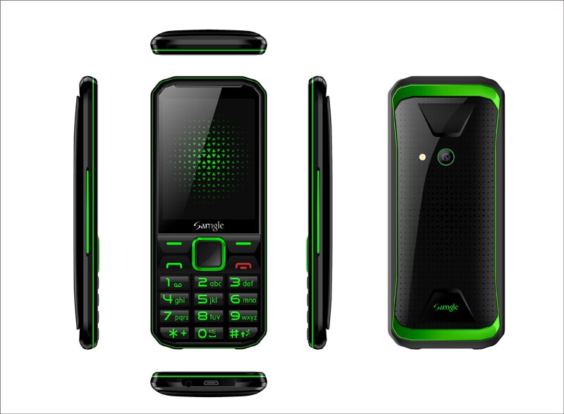F9 Mobiele Unicom 3G 4G Oude Man Mobiele Telefoon Grote Woorden Luid Groot Scherm Ouderen Captain Standby Straight mobiele Telefoon Buitenlandse Trad: add 4G TF card / Black green