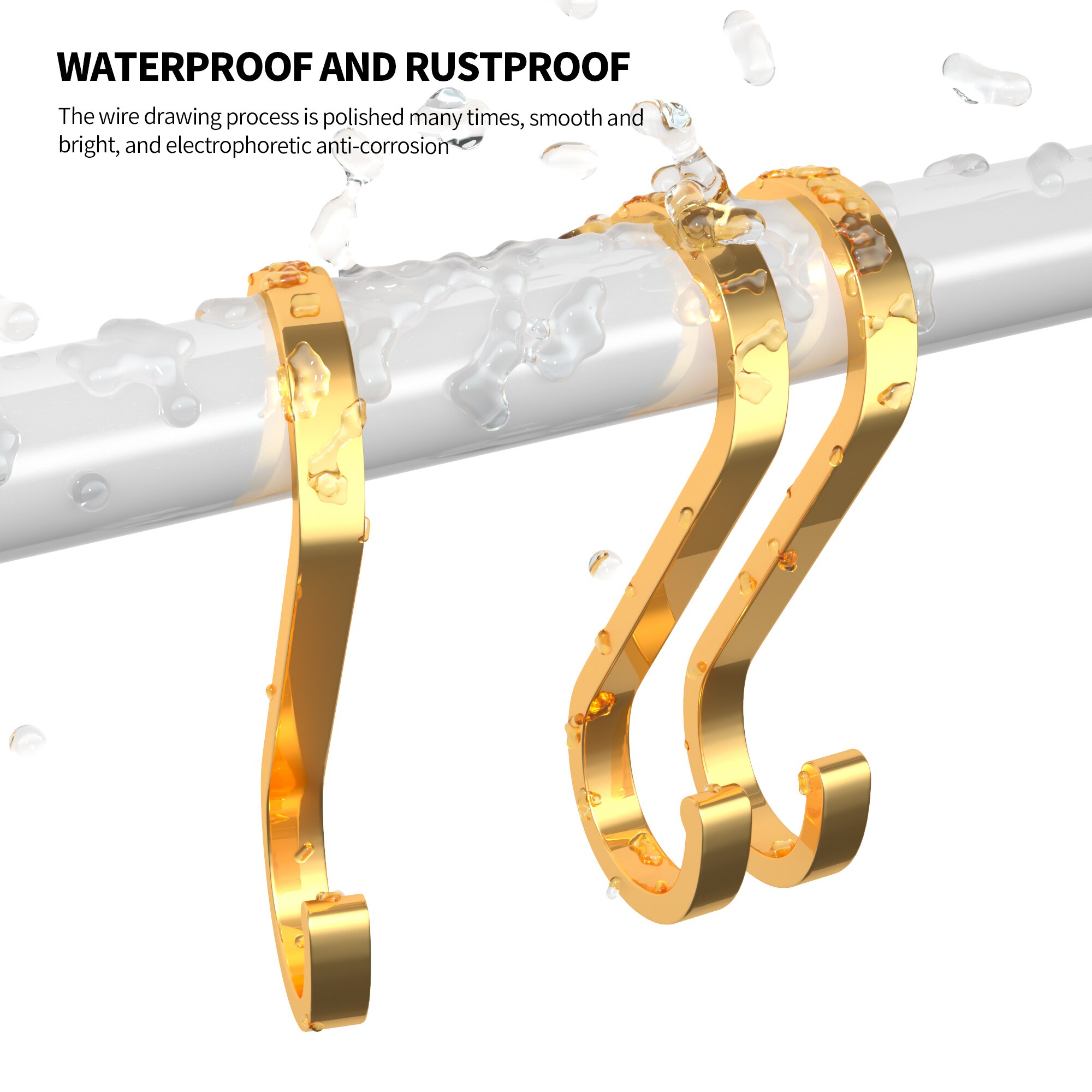 1/5/10Pcs S en Forme De Crochet En Aluminium D'espace Crochets De Stockage En Métal Crochet Fermoir Porte-Crochets Suspendus Rangement Outils