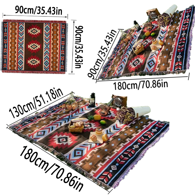 Outdoor picknickmatten, strandmatten, stranddoeken voor buiten kamperen, Valentijnsdag decoraties, balkons, bohemien dekens