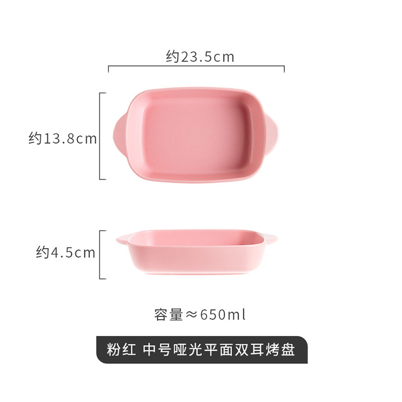 JXPAN-Ustensiles de cuisine en porcelaine, accessoires de cuisson, pour four, poêles en céramique, bar: vert clair