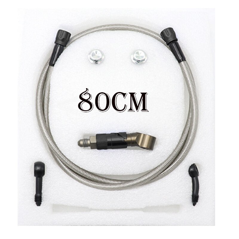 CNC Aluminum AN3 Quick Release Brake Line Connect Quick Detach Brake Tube Adapter Kit Brake Hose Kit: 6
