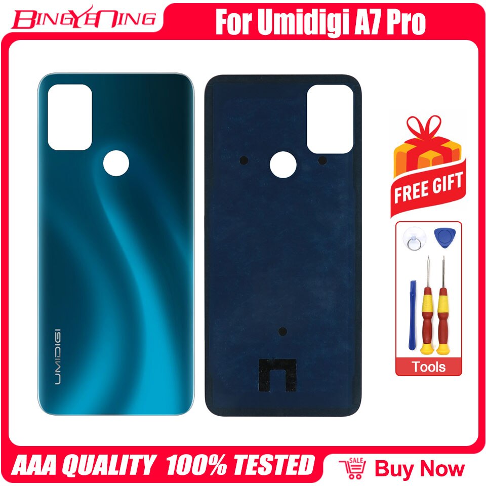 BingYeNing For A5 Pro A7 Pro A9 Pro Battery Cover Back Housing For Umidigi S5 Pro Bison Battery Cover