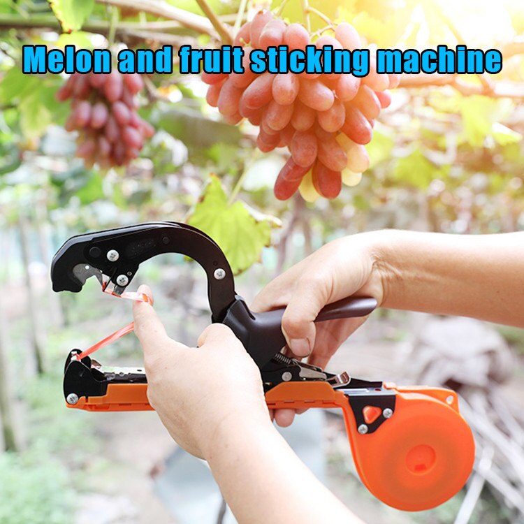 Máquina de embalaje para atado de ramas de plantas, herramienta de encuadernación manual para tallo de verduras, tamaño pequeño, -V12